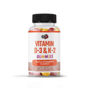 Pure Nutrition Vitamin D-3 & K-2 60 дъвчащи дражета
