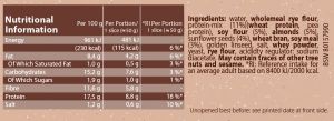 Pure Nutrition Protein Bread (Протеинов хляб) 250 г