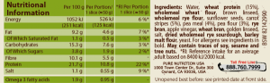 Pure Nutrition Protein Bread (Протеинов хляб) 250 г