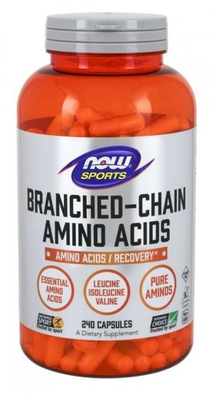 Now Foods Branched Chain Amino Acids 800 мг 240 капсули