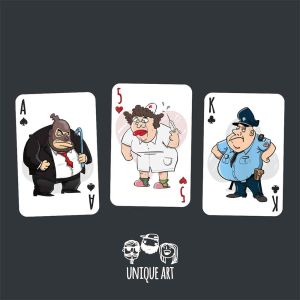 Карти за игра Nasty Playing Cards