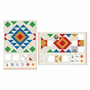 Настолна игра Направи шевица – Etno Pattern board game
