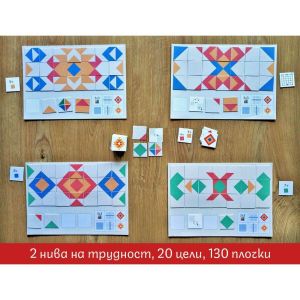 Настолна игра Направи шевица – Etno Pattern board game