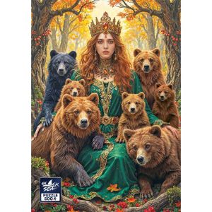 Пъзел Black Sea Кралицата на гората – 500 части