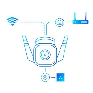 IP камера TP-Link Tapo 3 MP булет Wi-Fi IR 30 м
