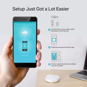 Wi-Fi аксес пойнт TP-Link Deco Wi-Fi 5 AC1300 Mesh 3-pack