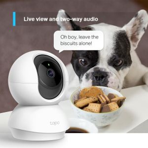 IP камера TP-Link Tapo 3MP PTZ Wi-Fi IR 9м