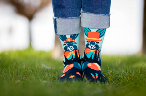 Arty Socks чорапи с Великденски Заек - Тъмносин