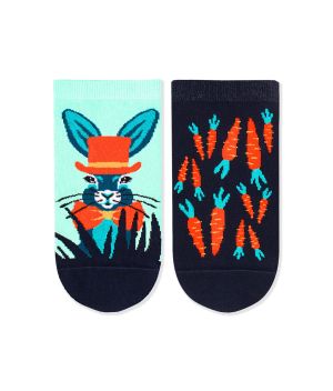 Arty Socks къси чорапи с Великденски Заек - Тъмносин