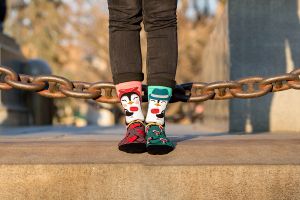 Arty Socks чорапи Любов - Корал