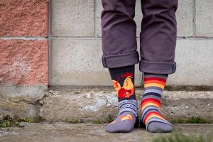Arty Socks чорапи с Петли - Сив