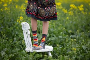 Arty Socks чорапи с Петли - Сив