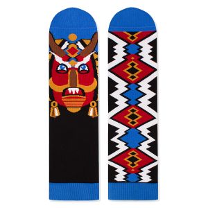 Arty Socks чорапи с Кукери - Черен