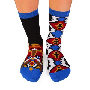 Arty Socks чорапи с Кукери - Черен