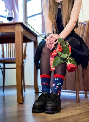 Arty Socks чорапи Винарна - Джинс