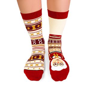 Arty Socks чорапи с Баба Марта - Екрю