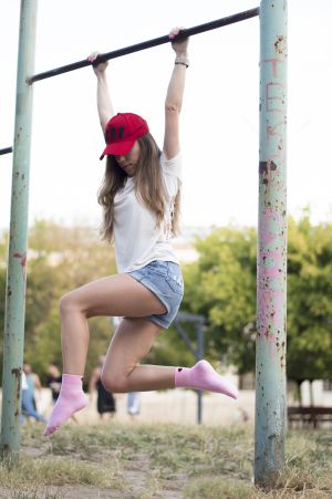 Памучни чорапи Active Day със Сърце и Стрела