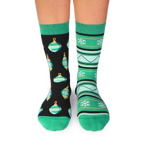 Arty Socks чорапи с Коледни Играчки - Черен