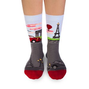 Arty Socks чорапи Париж - Сив
