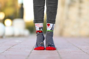 Arty Socks чорапи Париж - Сив