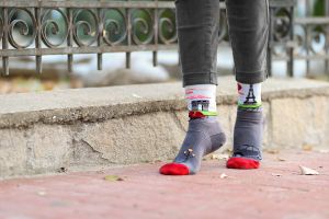 Arty Socks чорапи Париж - Сив