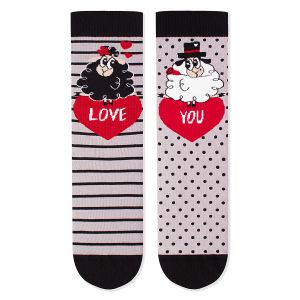 Arty Socks чорапи Влюбена Овца - Сив