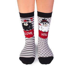 Arty Socks чорапи Влюбена Овца - Сив