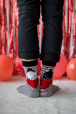 Arty Socks чорапи Влюбена Овца - Сив