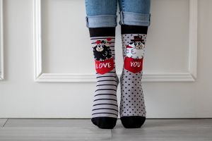 Arty Socks чорапи Влюбена Овца - Сив