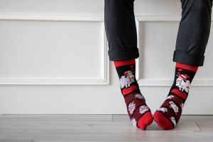 Arty Socks чорапи Влюбена Овца - Черен