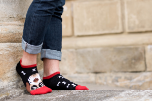 Arty Socks къси чорапи с Фокс Териер