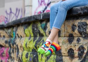 Arty Socks къси чорапи с Петел - Цветен