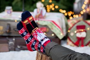 Arty Socks Коледни чорапи с Дядо Коледа