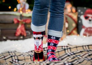 Arty Socks Коледни чорапи с Дядо Коледа