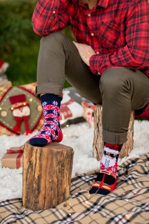 Arty Socks Коледни чорапи с Дядо Коледа