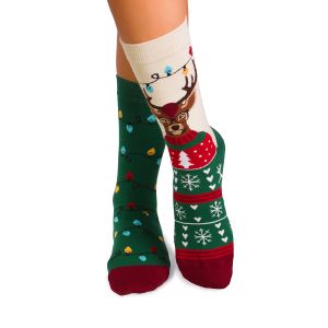 Arty Socks Коледни чорапи с Елен