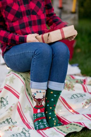 Arty Socks Коледни чорапи с Елен