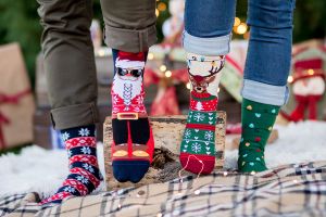 Arty Socks Коледни чорапи с Елен