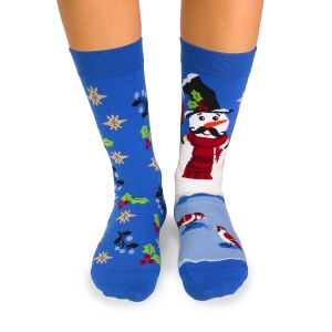 Arty Socks Коледни чорапи със Снежен Човек