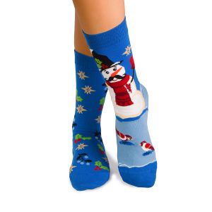 Arty Socks Коледни чорапи със Снежен Човек