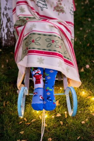 Arty Socks Коледни чорапи със Снежен Човек