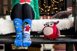 Arty Socks Коледни чорапи със Снежен Човек