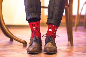 Arty Socks чорапи Винарна - Бордо