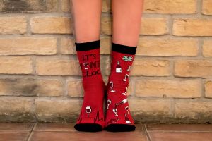 Arty Socks чорапи Винарна - Бордо
