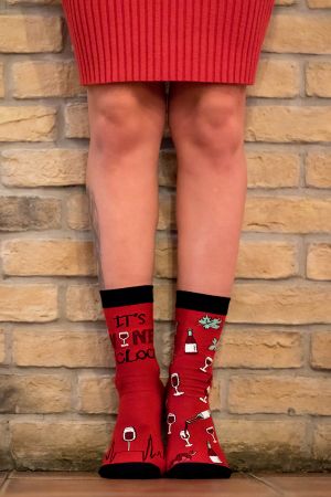 Arty Socks чорапи Винарна - Бордо