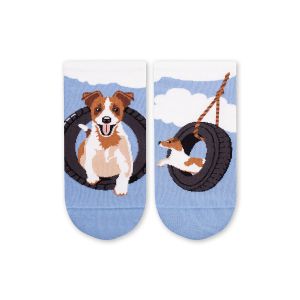 Arty Socks къси чорапи с Джак Ръсел