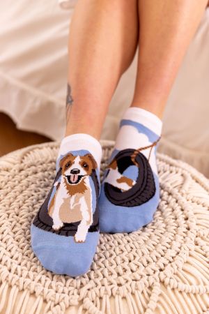 Arty Socks къси чорапи с Джак Ръсел