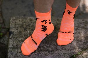 Спортни Компресивни чорапи - Флуо Оранжев