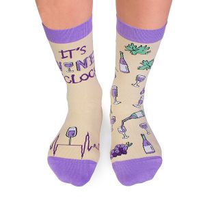 Arty Socks чорапи Винарна - Екрю