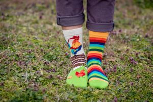 Arty Socks чорапи с Петли - Цветен